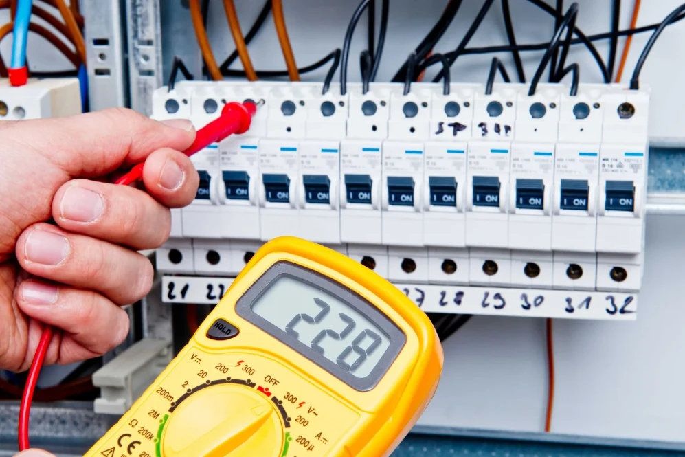 Sewer Services 1 Roland Black Heating, Cooling, Plumbing & Generators - panel electric 1