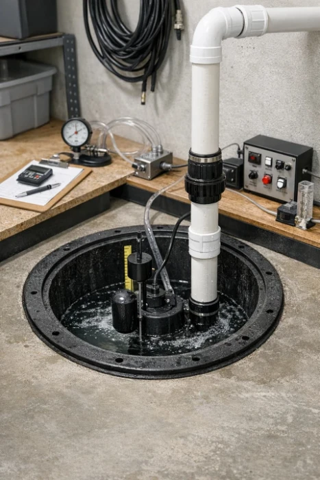 Roland Black Heating, Cooling, Plumbing & Generators - sump pump 2